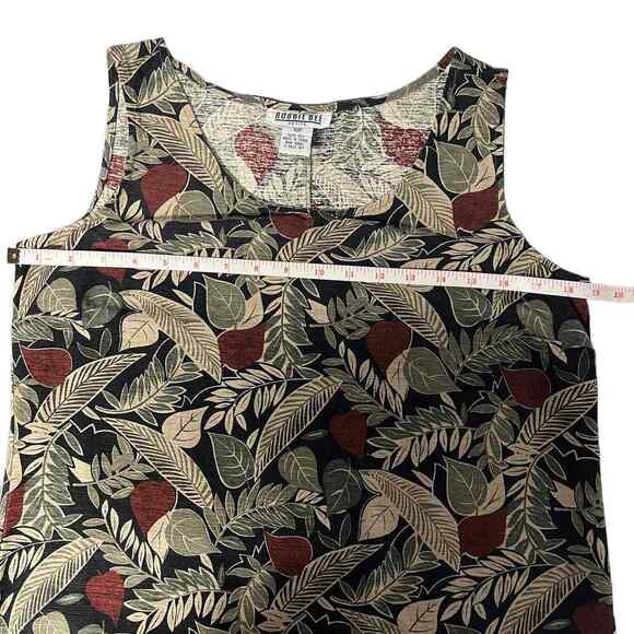 Robbie Bee Women's Silk Vintage Midi Tank Dress Size 10 Petite - Picture 8 of 10